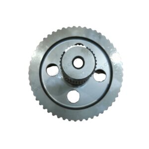 High-precision CNC-machined intermediate input shaft gear with helical teeth for smooth torque transfer