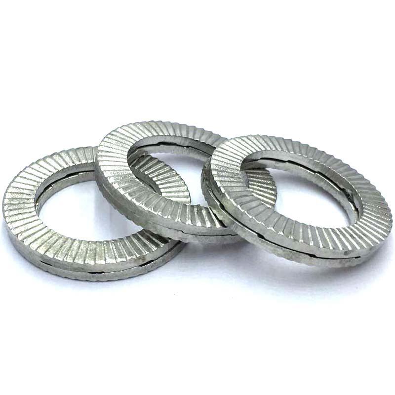 Double Stack Self-Locking Washer Supplier | Anti-Loose & Vibration-Resistant Washers